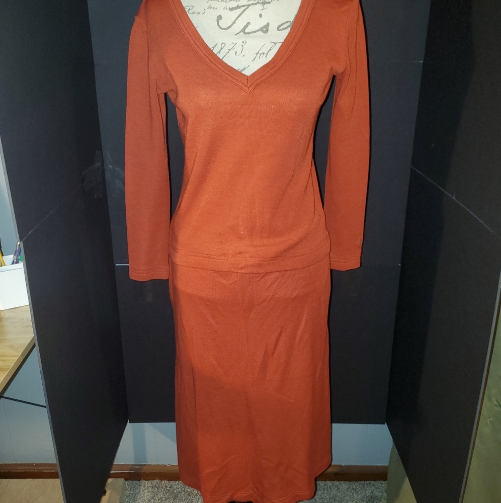 Diane Von Furstenberg Skirt and Shirt Set